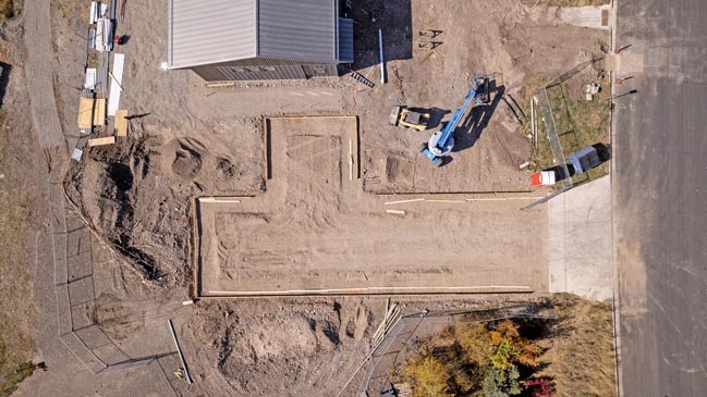 Aerial Top Down Pad