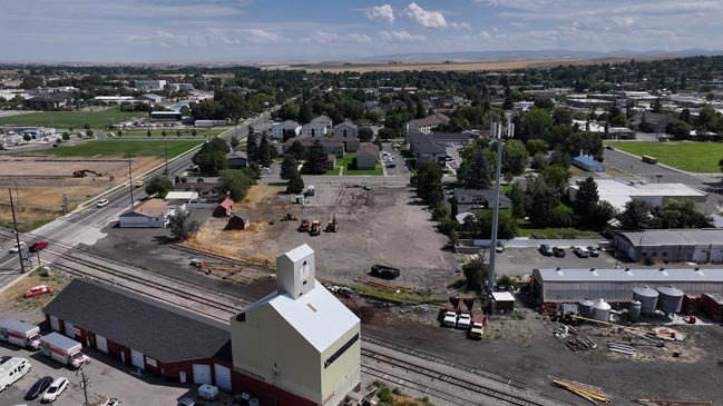 Aerial Mid East View