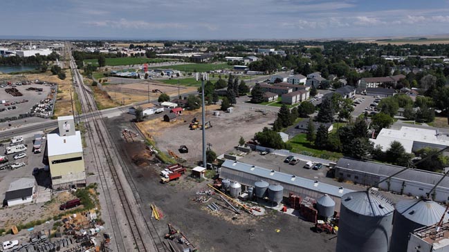 Aerial Mid Northeast View