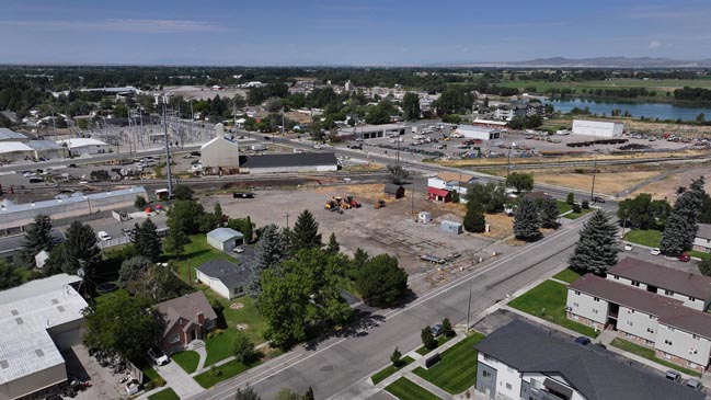 Aerial Mid Northwest View