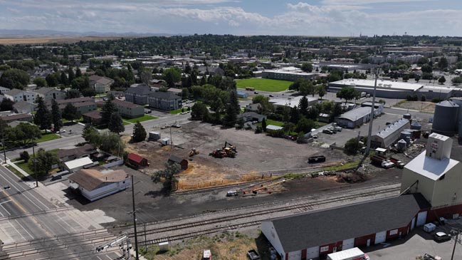 Aerial Mid Southeast View