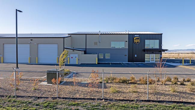 Aerial West Office Portion
