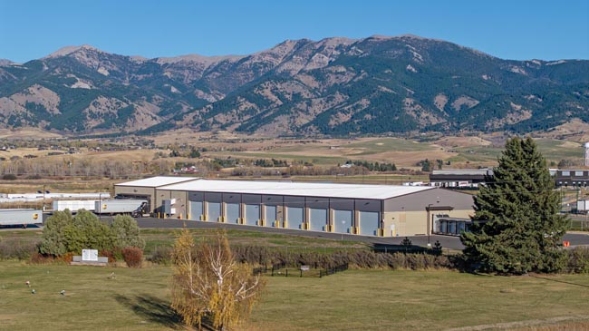 Ups Building Bozeman Mt Bridger Mountains